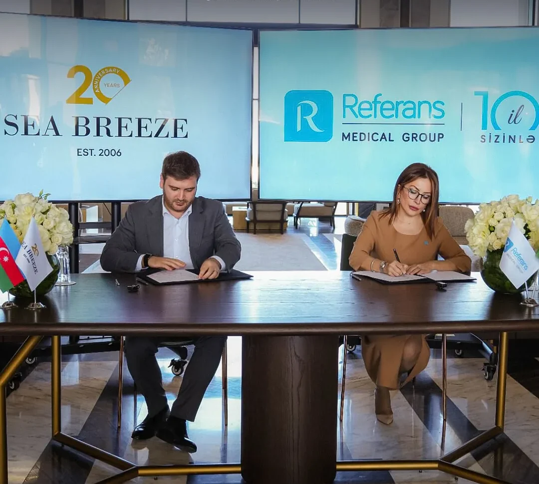 Подписание меморандума Sea Breeze и Referans Medical Group в Grand Hall, 18 марта 2026 года